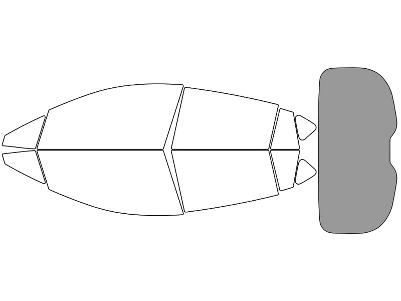 Rear Windshield - 50%