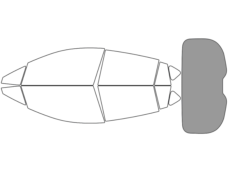 Rear Windshield - 50%