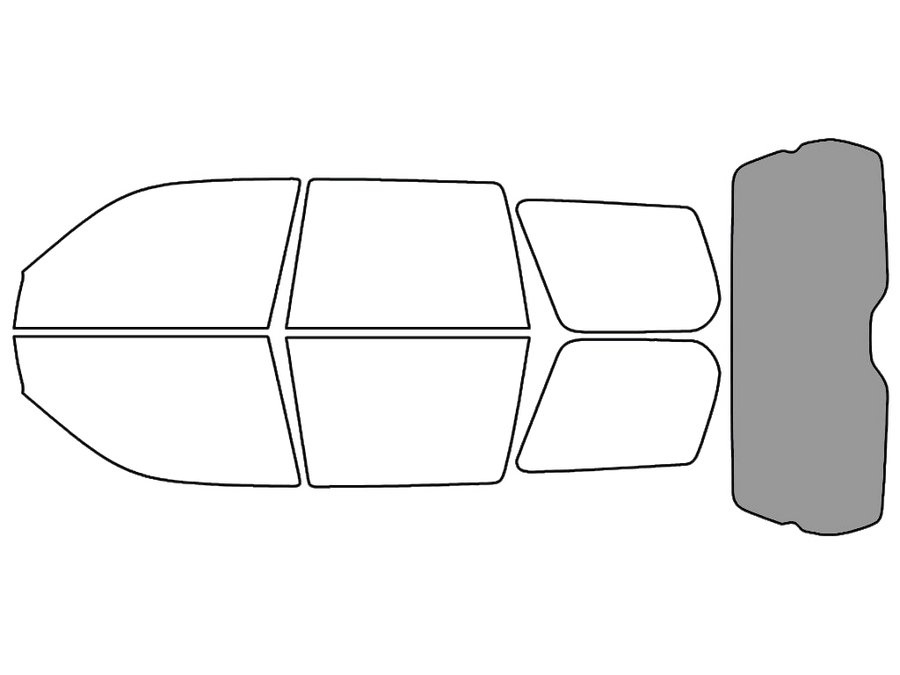 Rear Windshield - 50%