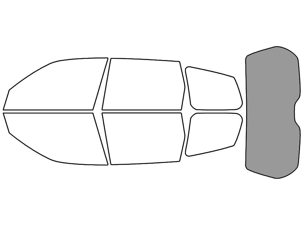 Rear Windshield - 50%