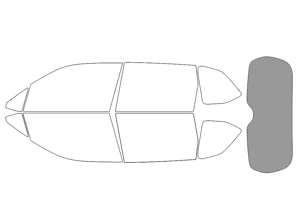 Rear Windshield - 50%
