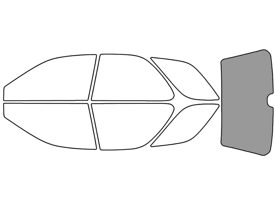 Rear Windshield - 50%