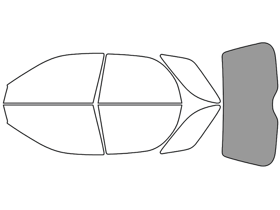 Rear Windshield - 50%
