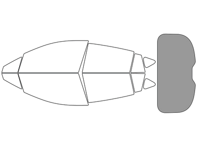 Rear Windshield - 50%