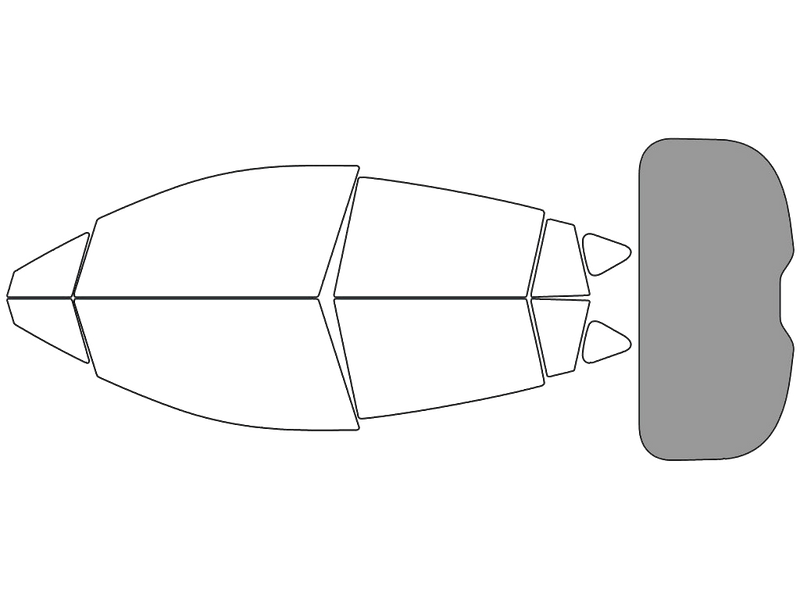 Rear Windshield - 50%