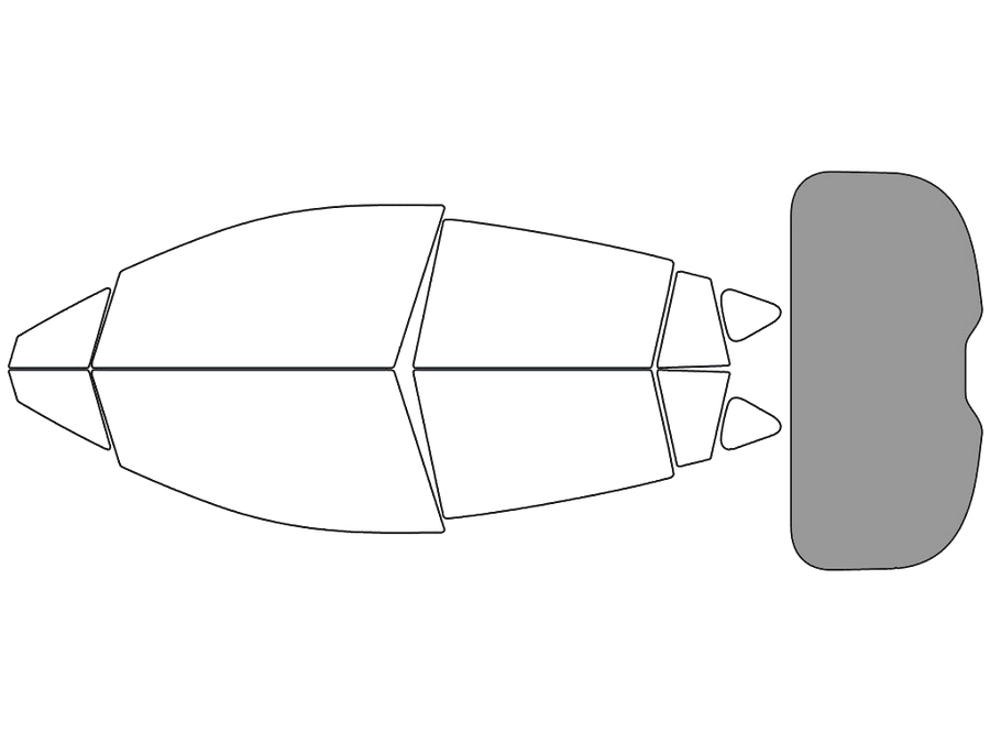 Rear Windshield - 50%