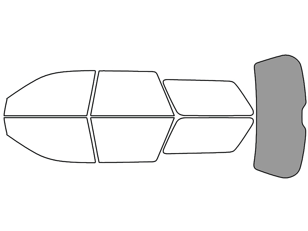 Rear Windshield - 50%