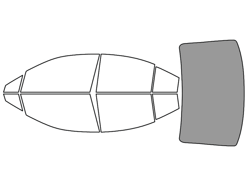 Rear Windshield - 50%