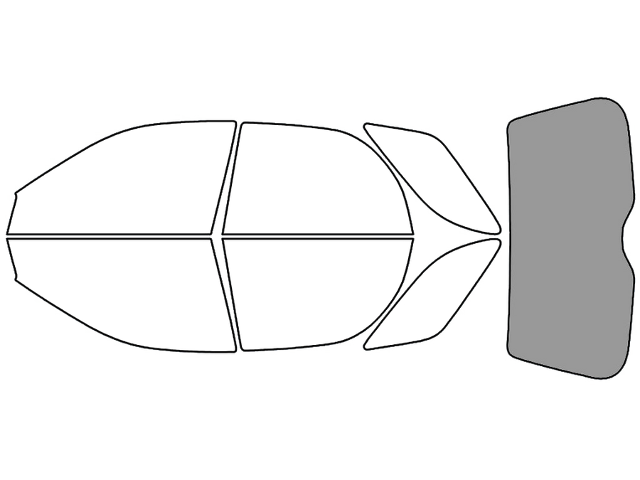Rear Windshield - 50%