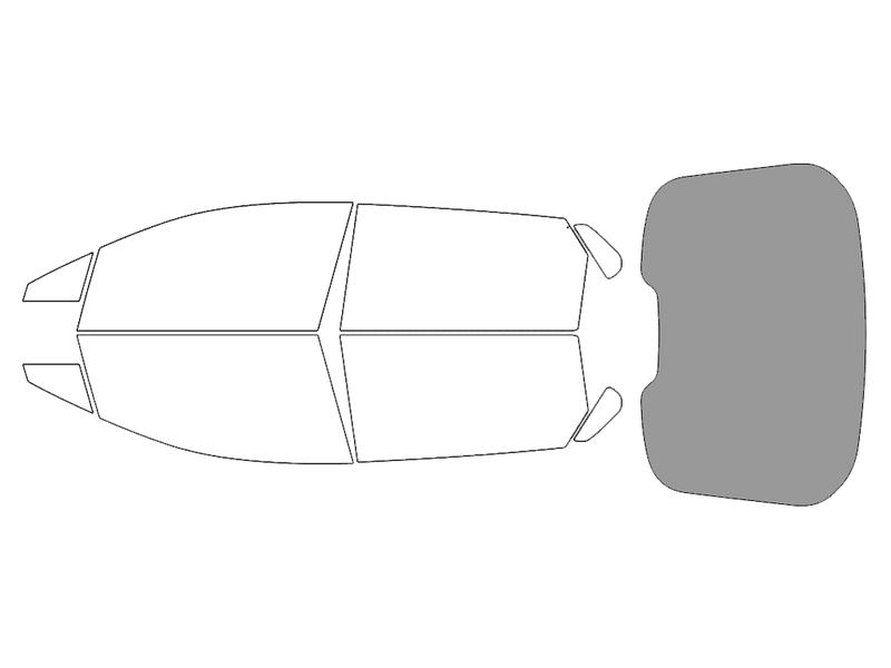 Rear Windshield - 50%