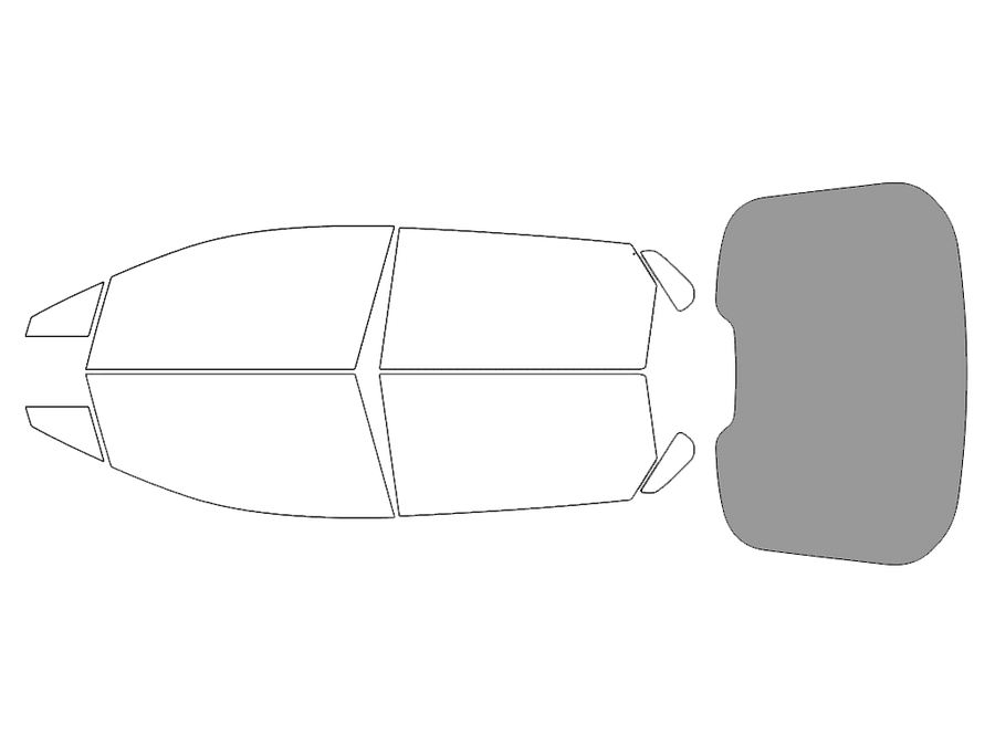 Rear Windshield - 50%
