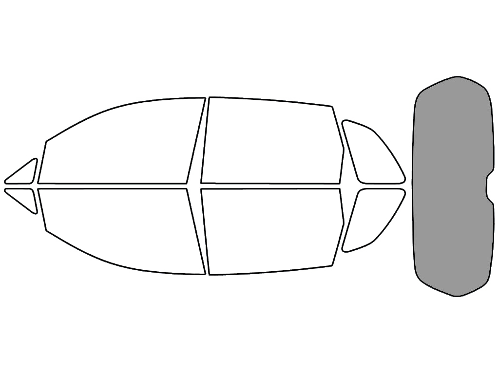 Rear Windshield - 50%