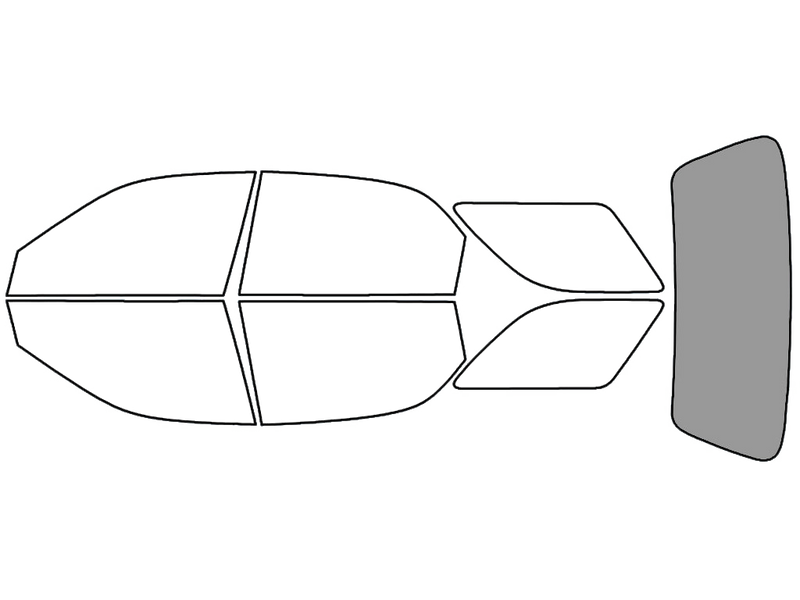 Rear Windshield - 50%