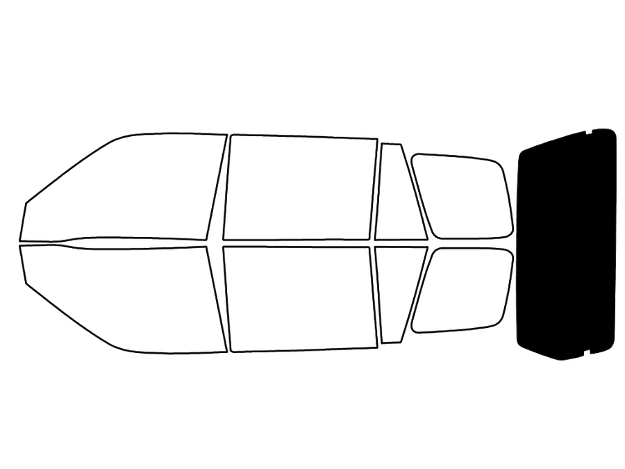 Rear Windshield - 5%