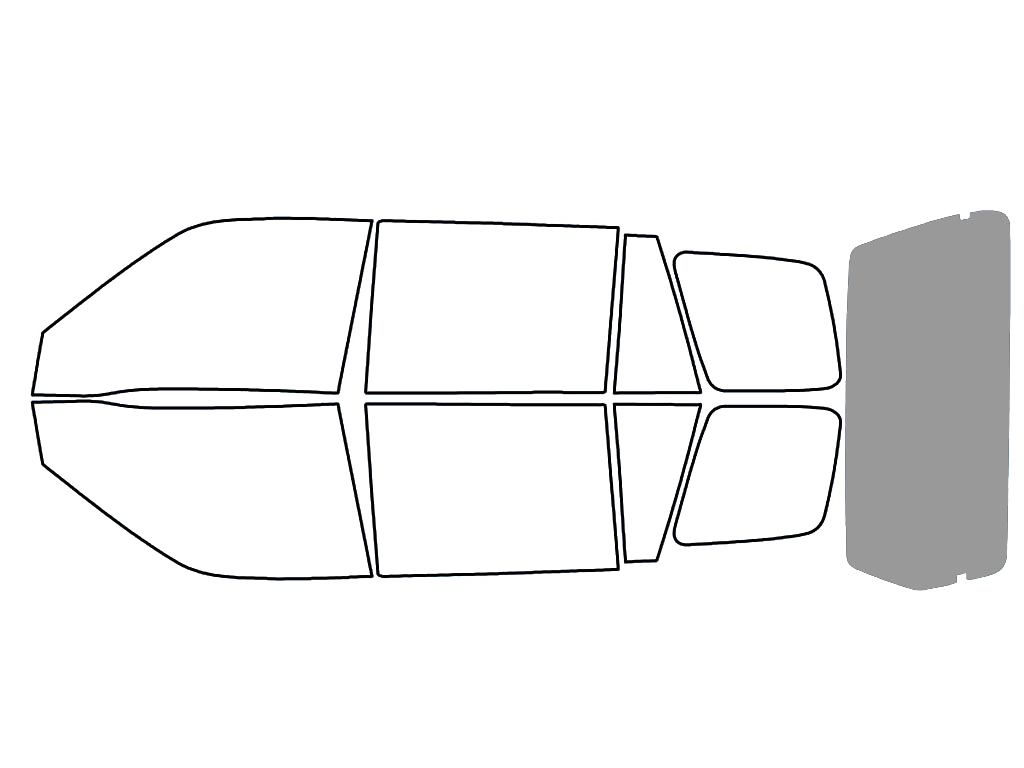 Rear Windshield - 50%