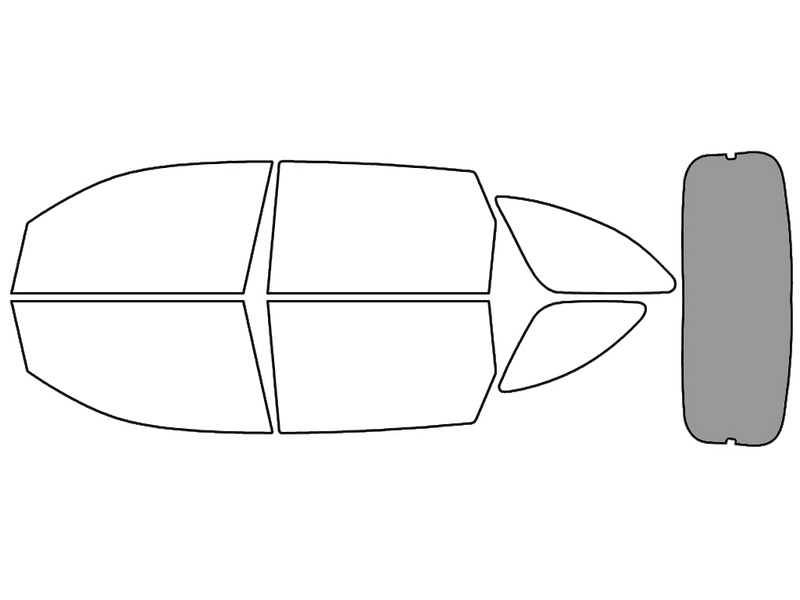 Rear Windshield - 50%
