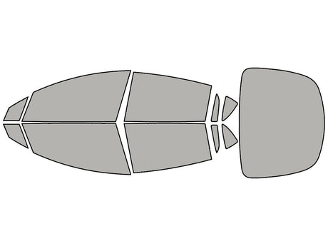 Tesla Model X 2016-2024 Carbon Nano-Ceramic Window Tint