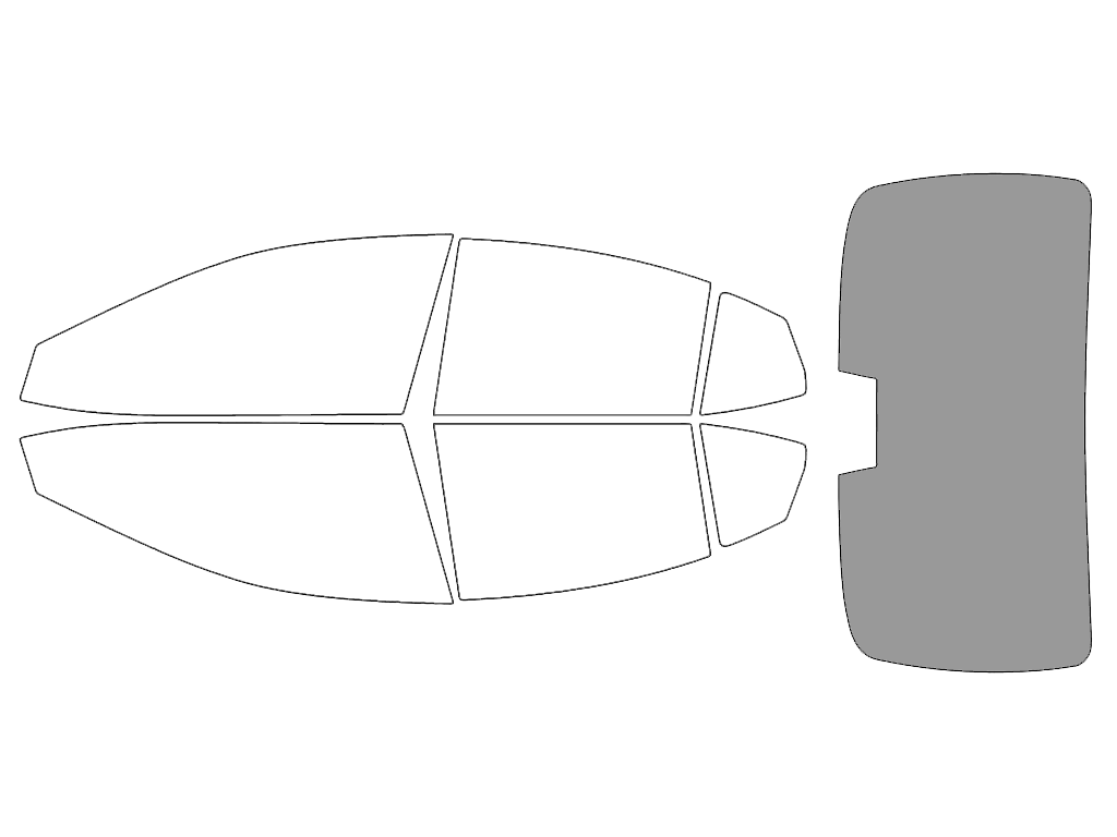 Rear Windshield - 50%