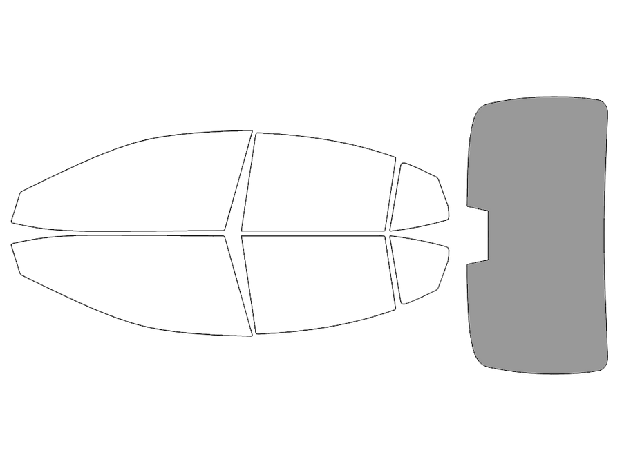 Rear Windshield - 50%