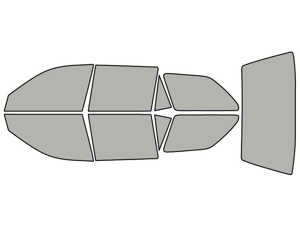 Avery Dennison Toyota Corolla 1993-1996 Wagon HP Pro Precut Window Tint Kit