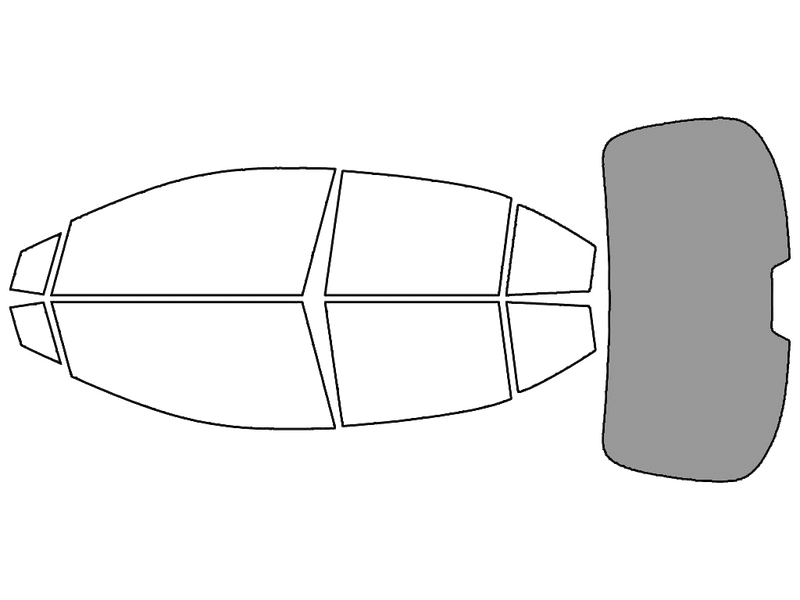 Rear Windshield - 50%