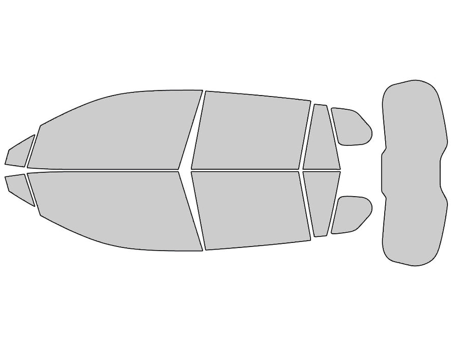 Toyota Corolla 2022-2022 Cross Window Tint