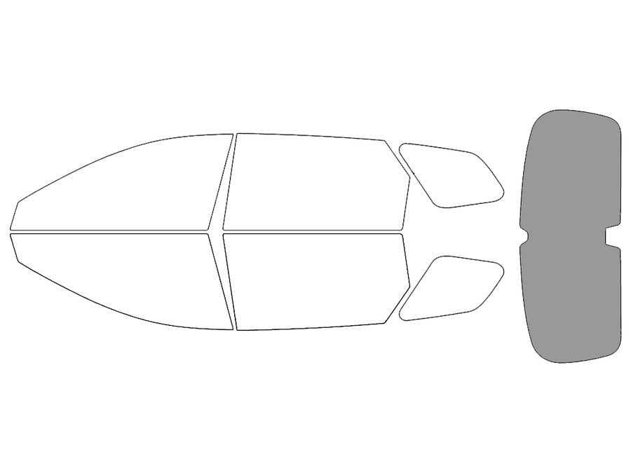Rear Windshield - 50%