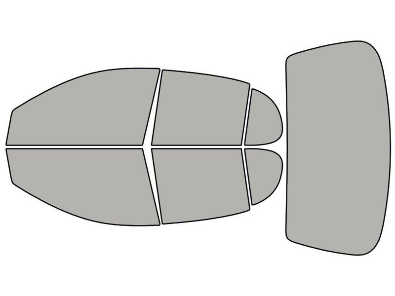 Avery Dennison Toyota Echo 2000-2005 Sedan HP Pro Precut Window Tint Kit