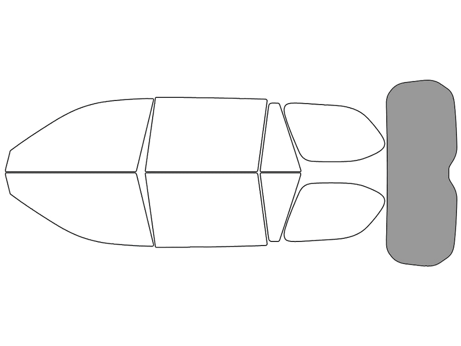 Rear Windshield - 50%
