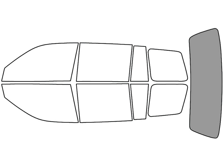 Rear Windshield - 50%