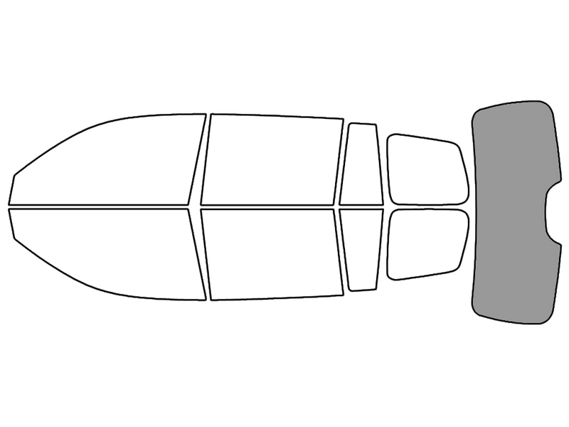 Rear Windshield - 50%