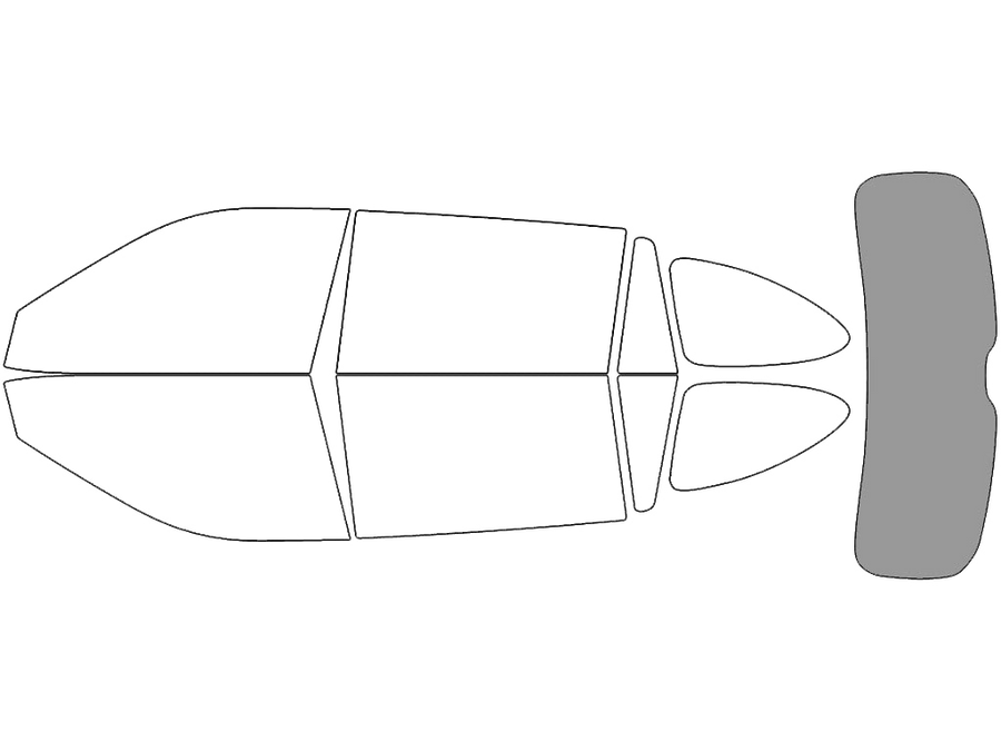 Rear Windshield - 50%