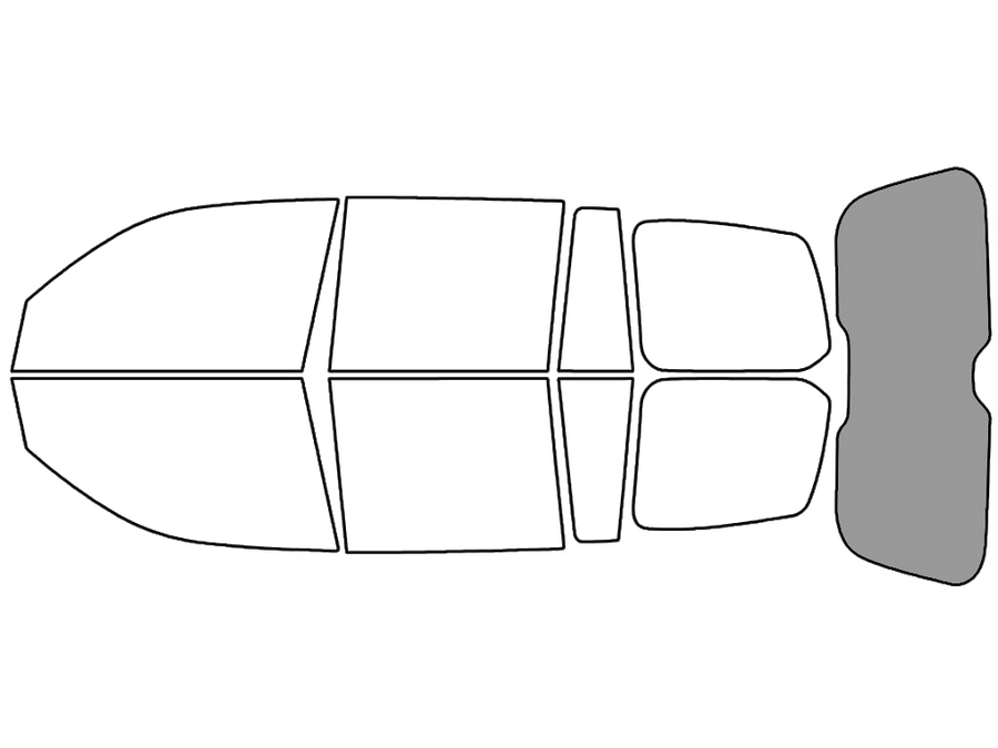 Rear Windshield - 50%