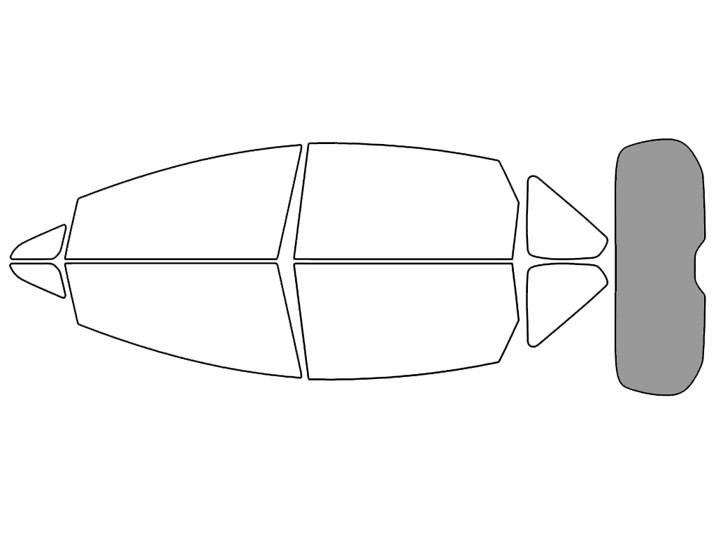Rear Windshield - 50%