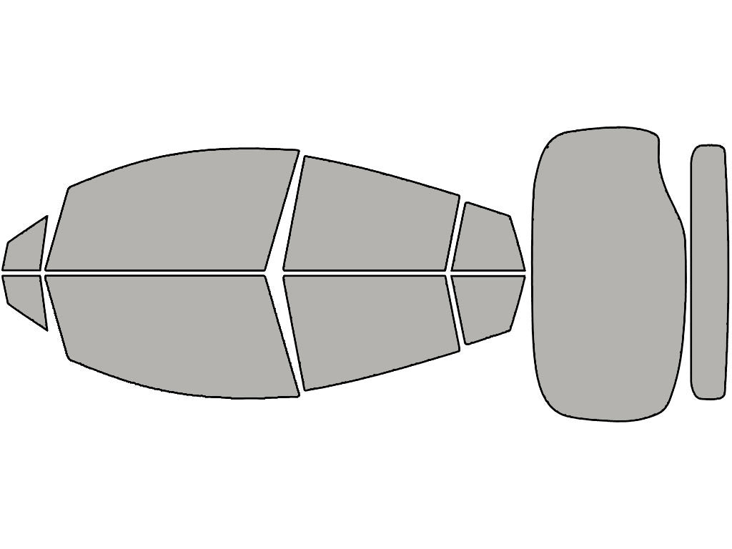 Avery Dennison Toyota Prius 2016-2022 NR Pro Precut Window Tint Kit