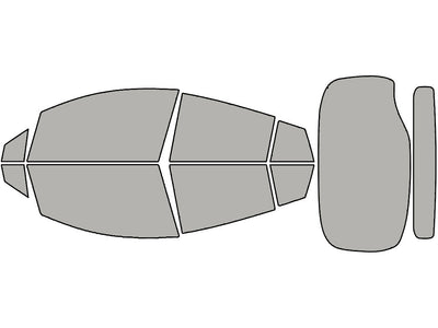 Avery Dennison Toyota Prius 2016-2022 NR Pro Precut Window Tint Kit