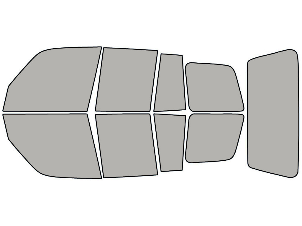 Toyota Rav4 1996-2000 4 Door Window Tint