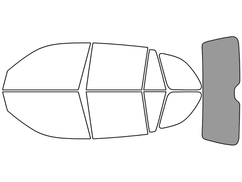 Rear Windshield - 50%