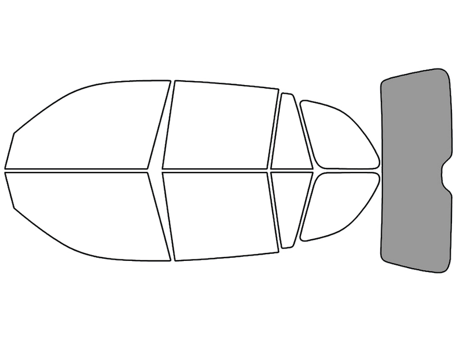 Rear Windshield - 50%