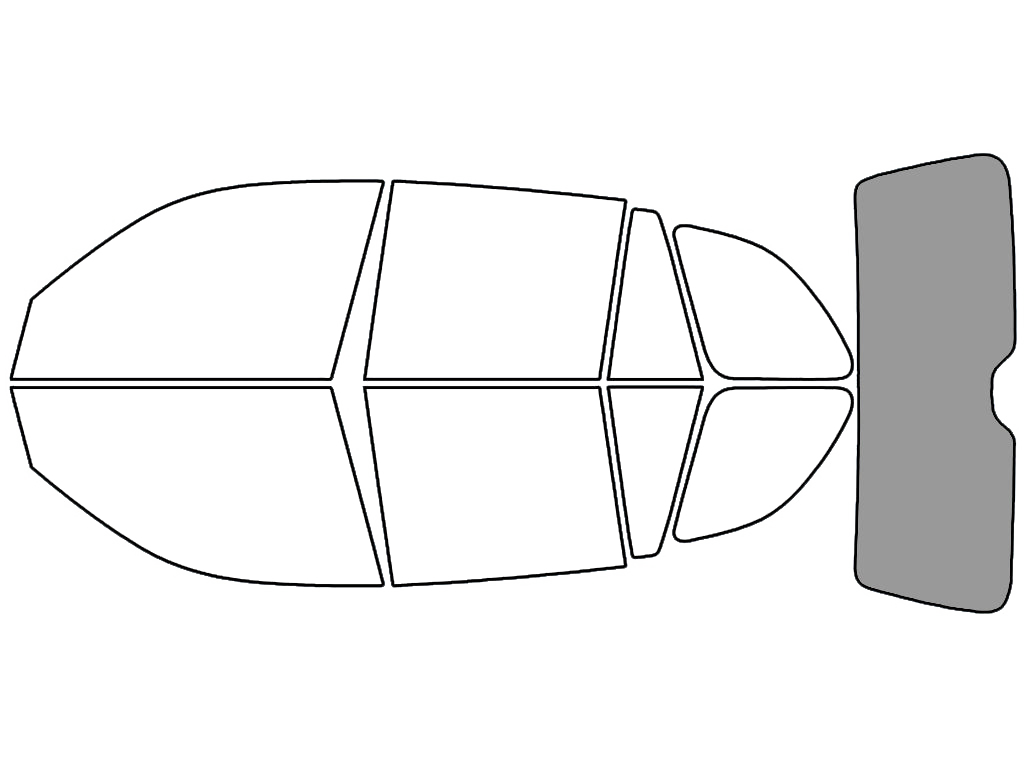 Rear Windshield - 50%