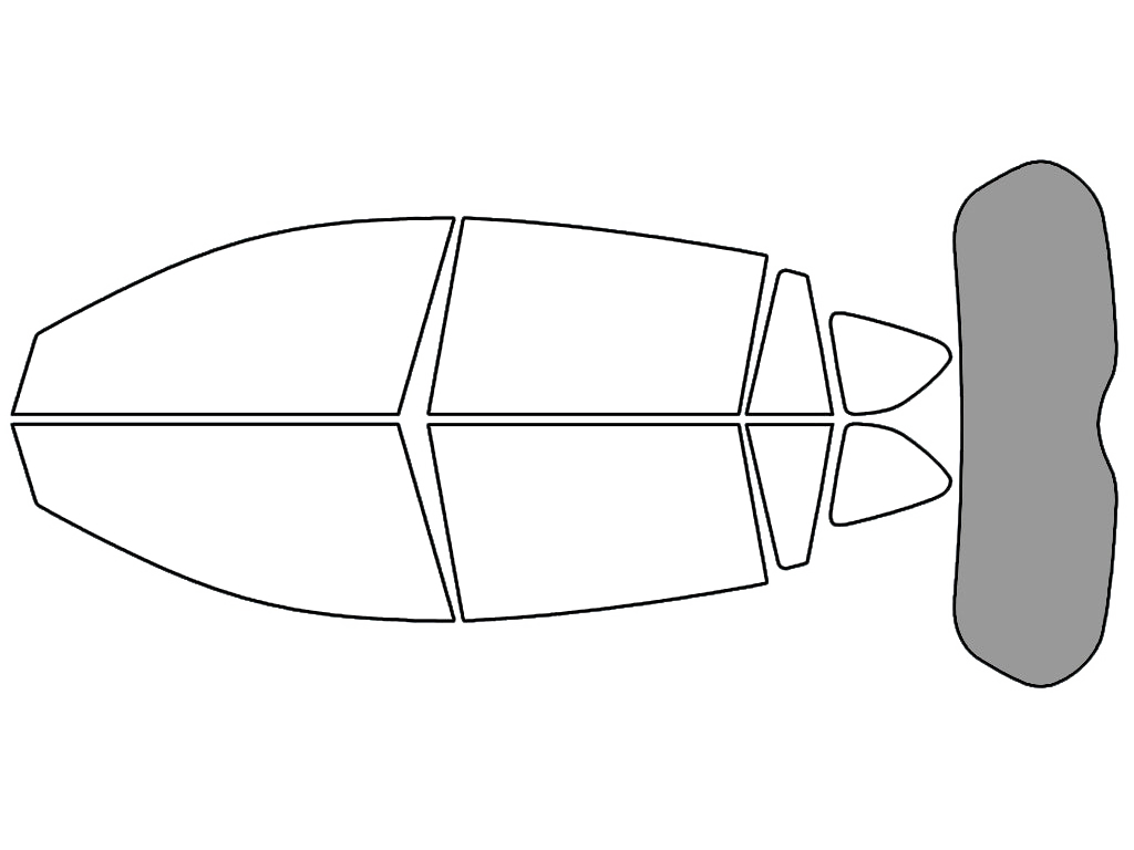 Rear Windshield - 50%