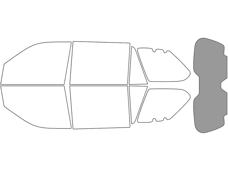 Rear Windshield - 50%