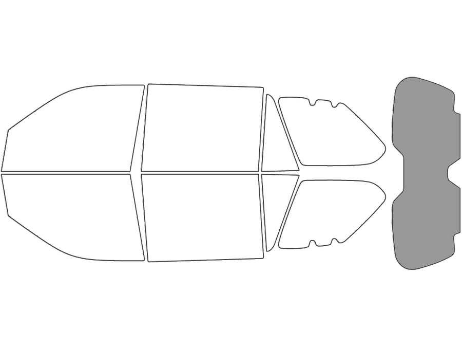 Rear Windshield - 50%
