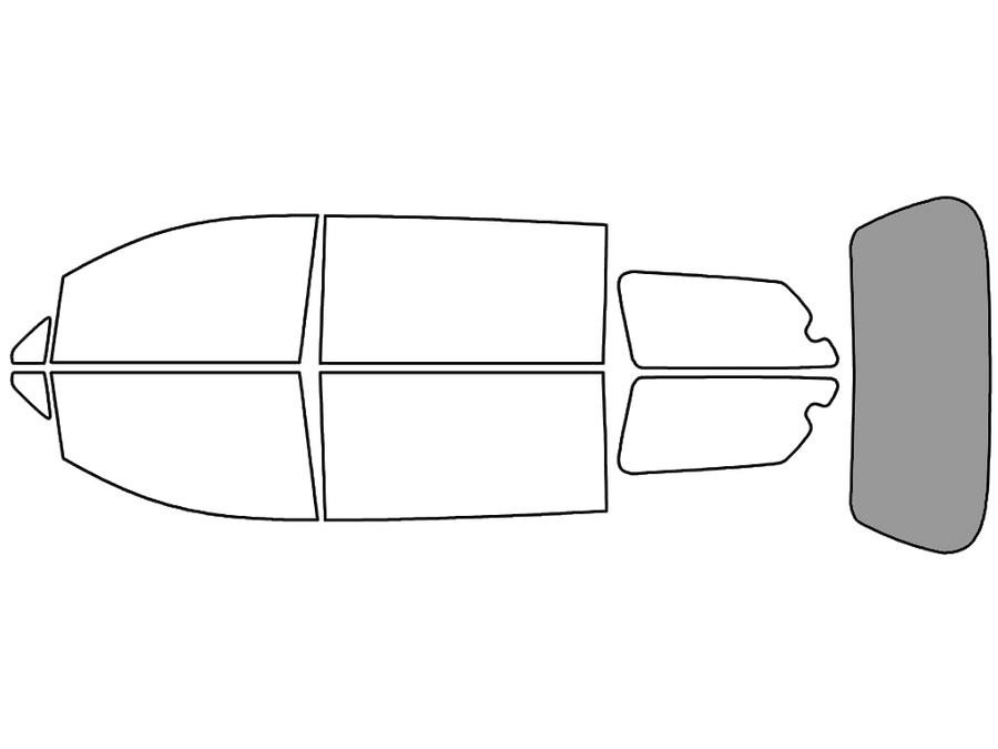 Rear Windshield - 50%