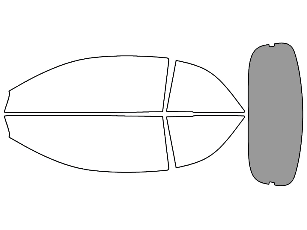 Rear Windshield - 50%