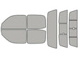 Avery Dennison Toyota Tacoma 2001-2004 4 Door NR Nano Ceramic IR Precut Window Tint Kit
