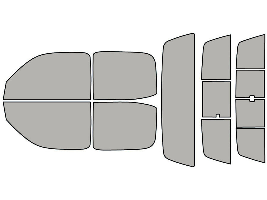 Avery Dennison Toyota Tacoma 2001-2004 4 Door NR Nano Ceramic IR Precut Window Tint Kit