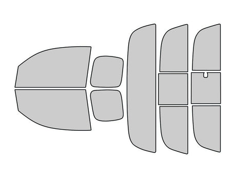 Toyota Tacoma 2016-2018 2 Door Carbon Nano-Ceramic Window Tint