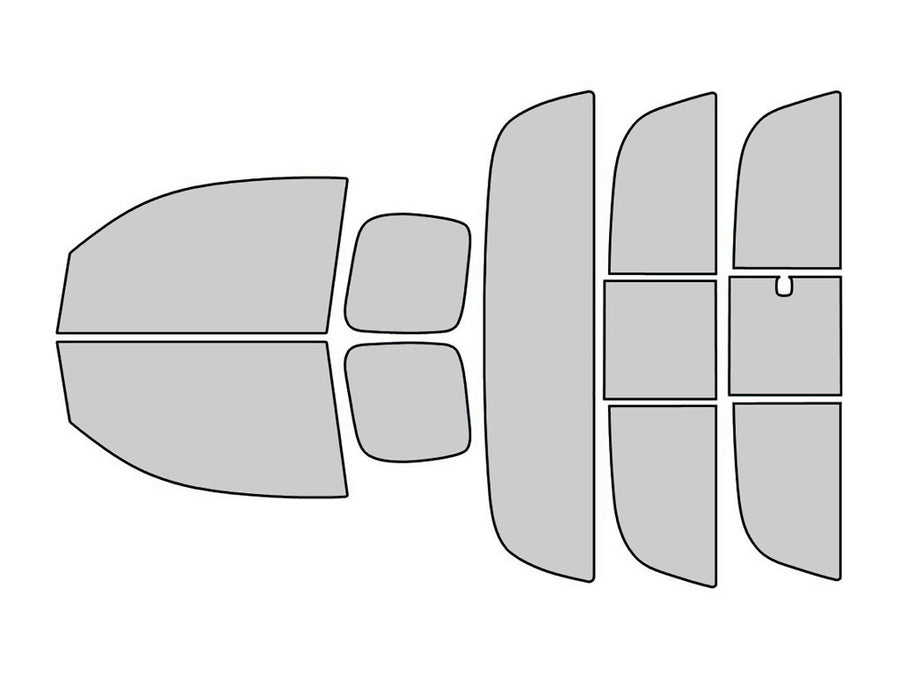 Toyota Tacoma 2016-2018 2 Door Carbon Nano-Ceramic Window Tint