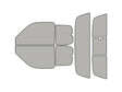 Avery Dennison Toyota Tundra 2000-2006 2 Door NR Nano Ceramic IR Precut Window Tint Kit